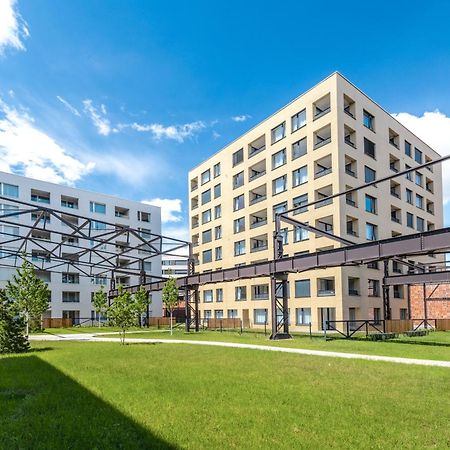 Ferienwohnung Bright 2Br - 7Th Floor, Balcony, Free Parking By Gravity Prag Exterior foto