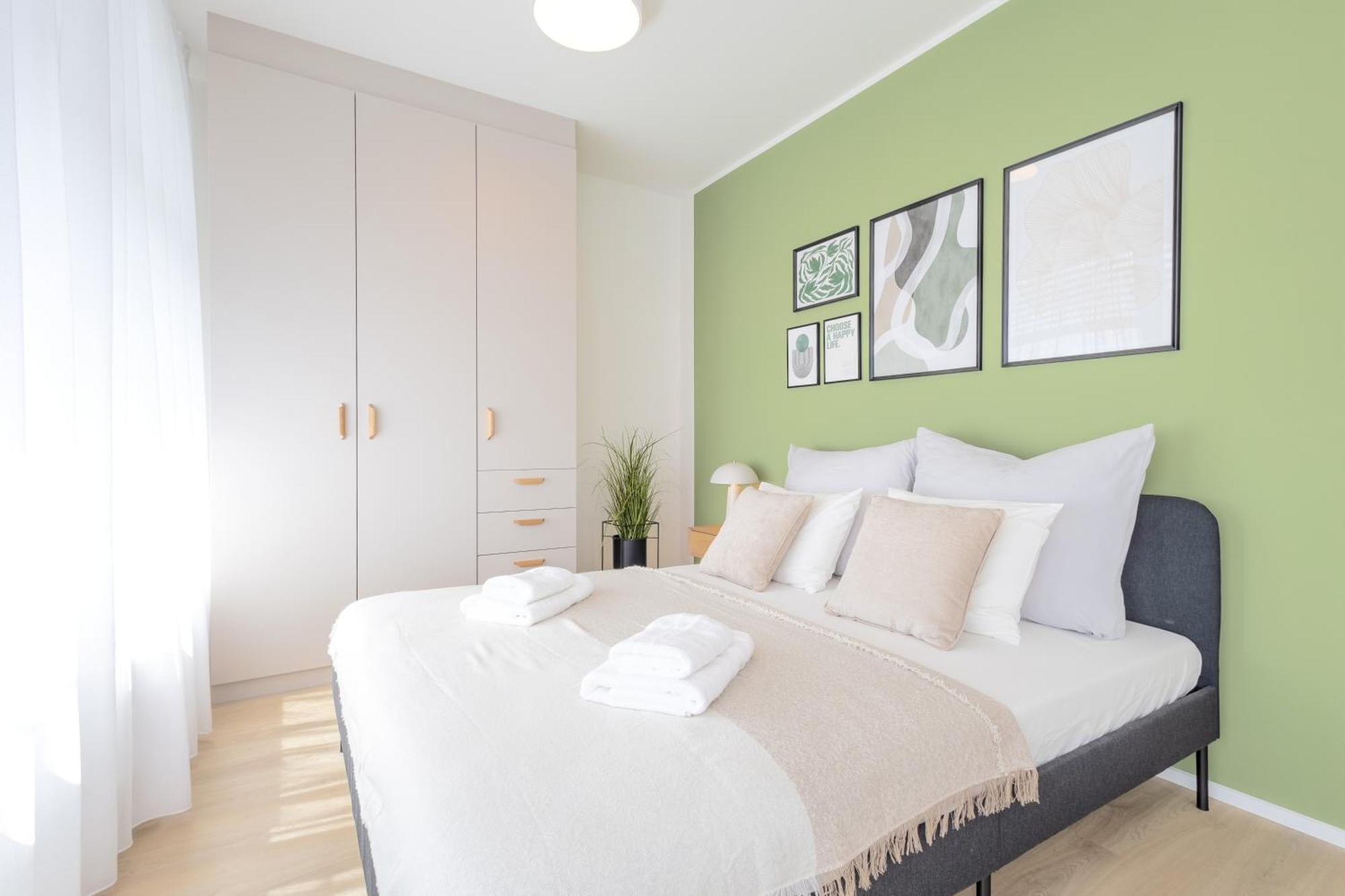 Ferienwohnung Bright 2Br - 7Th Floor, Balcony, Free Parking By Gravity Prag Exterior foto